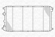 350213103100 MAGNETI MARELLI chladič motora 350213103100 MAGNETI MARELLI