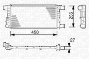 350213103000 MAGNETI MARELLI chladič motora 350213103000 MAGNETI MARELLI