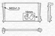 350213118200 MAGNETI MARELLI chladič motora 350213118200 MAGNETI MARELLI