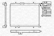 350213119600 MAGNETI MARELLI chladič motora 350213119600 MAGNETI MARELLI