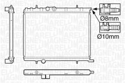 350213119800 MAGNETI MARELLI chladič motora 350213119800 MAGNETI MARELLI