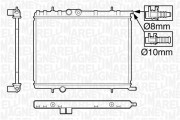 350213119900 MAGNETI MARELLI chladič motora 350213119900 MAGNETI MARELLI