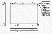 350213120009 MAGNETI MARELLI chladič motora 350213120009 MAGNETI MARELLI