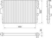 350213182000 MAGNETI MARELLI chladič motora 350213182000 MAGNETI MARELLI