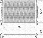 350213194000 MAGNETI MARELLI chladič motora 350213194000 MAGNETI MARELLI