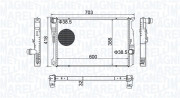 350213209100 MAGNETI MARELLI chladič motora 350213209100 MAGNETI MARELLI