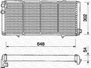 350213335000 MAGNETI MARELLI chladič motora 350213335000 MAGNETI MARELLI