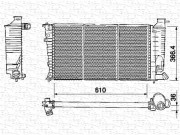 350213377000 MAGNETI MARELLI chladič motora 350213377000 MAGNETI MARELLI