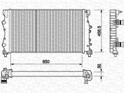 350213380000 MAGNETI MARELLI chladič motora 350213380000 MAGNETI MARELLI