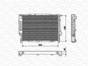 350213424000 MAGNETI MARELLI chladič motora 350213424000 MAGNETI MARELLI