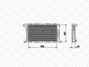 350213512000 MAGNETI MARELLI chladič motora 350213512000 MAGNETI MARELLI