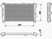 350213591000 MAGNETI MARELLI chladič motora 350213591000 MAGNETI MARELLI