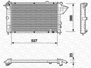 350213682000 MAGNETI MARELLI chladič motora 350213682000 MAGNETI MARELLI