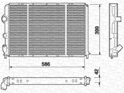 350213738000 MAGNETI MARELLI chladič motora 350213738000 MAGNETI MARELLI