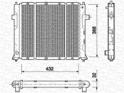 350213762000 MAGNETI MARELLI chladič motora 350213762000 MAGNETI MARELLI