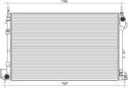350213969000 MAGNETI MARELLI chladič motora 350213969000 MAGNETI MARELLI