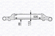 351319202210 Chladič turba MAGNETI MARELLI