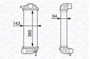 351319202930 Chladič turba MAGNETI MARELLI