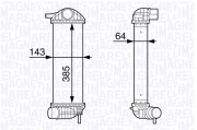 351319202940 Chladič turba MAGNETI MARELLI