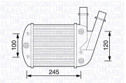 351319203450 Chladič turba MAGNETI MARELLI