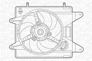 069422015010 MAGNETI MARELLI ventilátor chladenia motora 069422015010 MAGNETI MARELLI