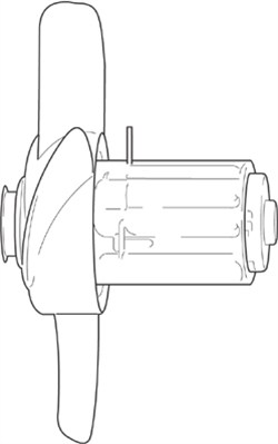 069422224010 MAGNETI MARELLI ventilátor chladenia motora 069422224010 MAGNETI MARELLI