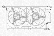 069422286010 MAGNETI MARELLI ventilátor chladenia motora 069422286010 MAGNETI MARELLI