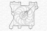 069422287010 MAGNETI MARELLI ventilátor chladenia motora 069422287010 MAGNETI MARELLI