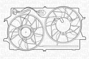 069422307010 MAGNETI MARELLI ventilátor chladenia motora 069422307010 MAGNETI MARELLI