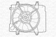 069422323010 MAGNETI MARELLI ventilátor chladenia motora 069422323010 MAGNETI MARELLI