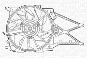 069422330010 MAGNETI MARELLI ventilátor chladenia motora 069422330010 MAGNETI MARELLI