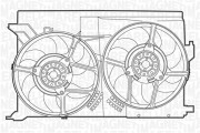 069422342010 MAGNETI MARELLI ventilátor chladenia motora 069422342010 MAGNETI MARELLI