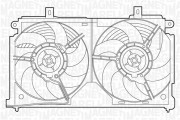 069422374010 MAGNETI MARELLI ventilátor chladenia motora 069422374010 MAGNETI MARELLI