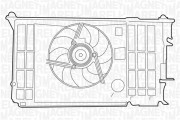 069422379010 MAGNETI MARELLI ventilátor chladenia motora 069422379010 MAGNETI MARELLI