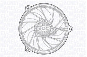 069422552010 MAGNETI MARELLI ventilátor chladenia motora 069422552010 MAGNETI MARELLI