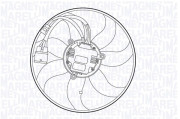 069422557010 MAGNETI MARELLI ventilátor chladenia motora 069422557010 MAGNETI MARELLI