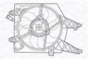 069422561010 MAGNETI MARELLI ventilátor chladenia motora 069422561010 MAGNETI MARELLI