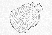 069401321010 MAGNETI MARELLI vnútorný ventilátor 069401321010 MAGNETI MARELLI