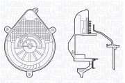 069412698010 MAGNETI MARELLI vnútorný ventilátor 069412698010 MAGNETI MARELLI