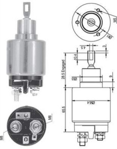 940113050126 MAGNETI MARELLI elektromagnetický spínač pre żtartér 940113050126 MAGNETI MARELLI