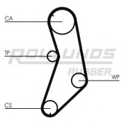 RR1298K1 ozubení,sada rozvodového řemene ROULUNDS RUBBER