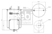 101284 Mech, pneumaticke odpruzeni FEBI BILSTEIN