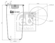 101301 Mech, pneumaticke odpruzeni FEBI BILSTEIN