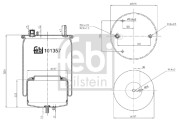 101357 FEBI BILSTEIN mech pneumatického prużenia 101357 FEBI BILSTEIN