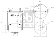 101358 Mech, pneumaticke odpruzeni FEBI BILSTEIN