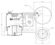 101739 Mech, pneumaticke odpruzeni FEBI BILSTEIN