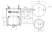 102383 Mech, pneumaticke odpruzeni FEBI BILSTEIN