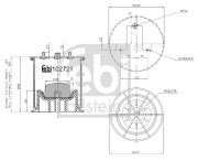 102721 Mech, pneumaticke odpruzeni FEBI BILSTEIN