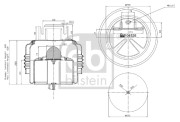 104536 Mech, pneumatické odpružení FEBI BILSTEIN