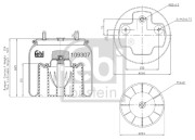 109307 Mech, pneumatické odpružení FEBI BILSTEIN